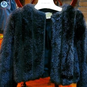 Faux fur bolaro